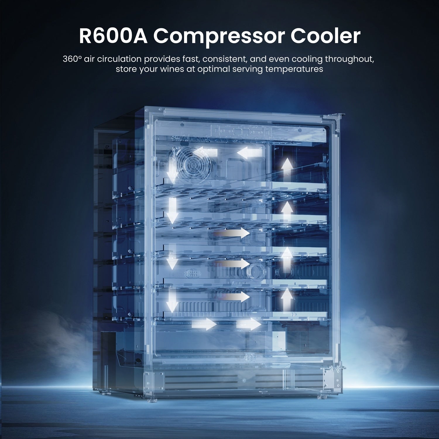 Réfrigérateur à boissons de 24 pouces, 140 canettes, pour boissons gazeuses et vins - 24 pouces