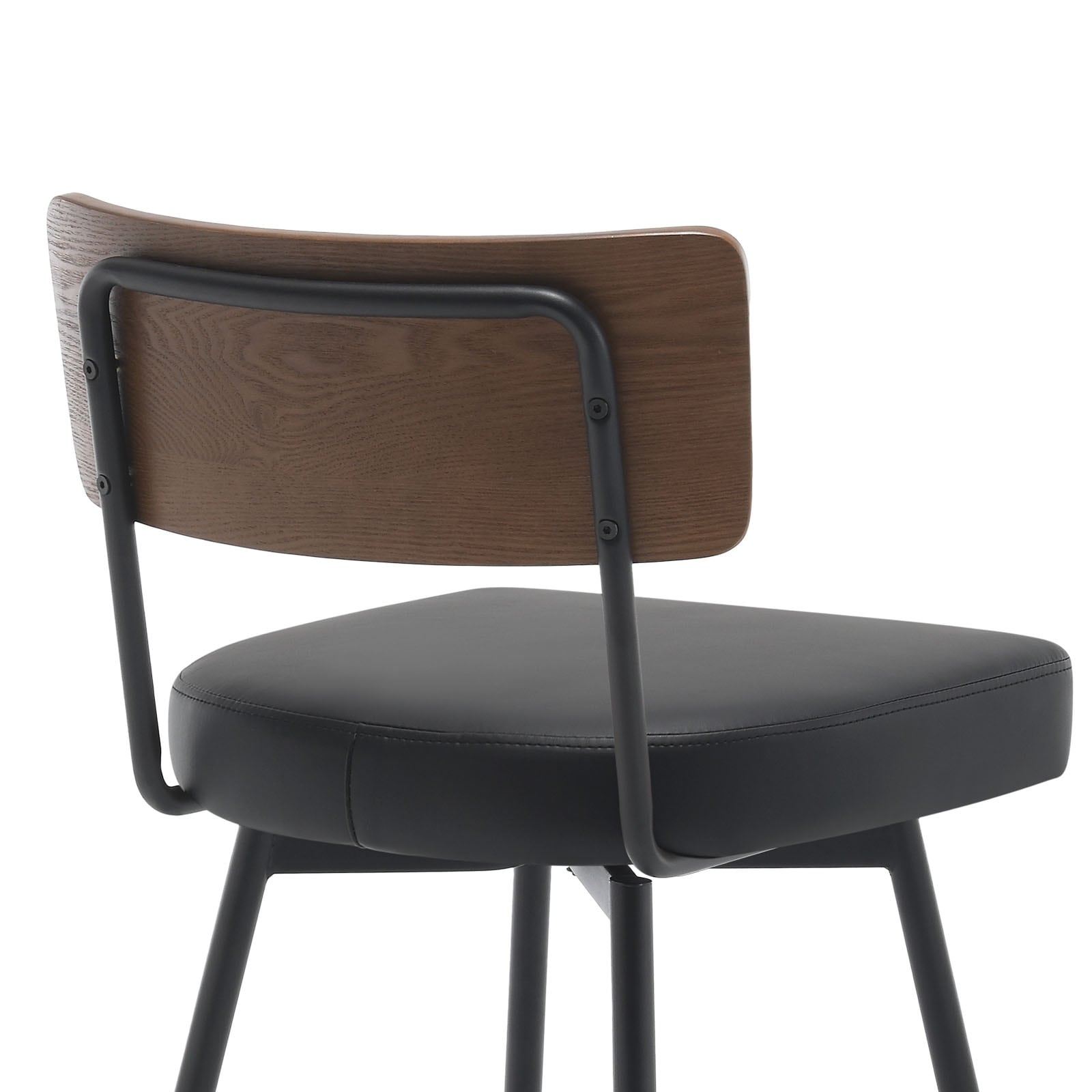 Lot de 2/3/4 tabourets de bar/comptoir pivotants rembourrés en similicuir