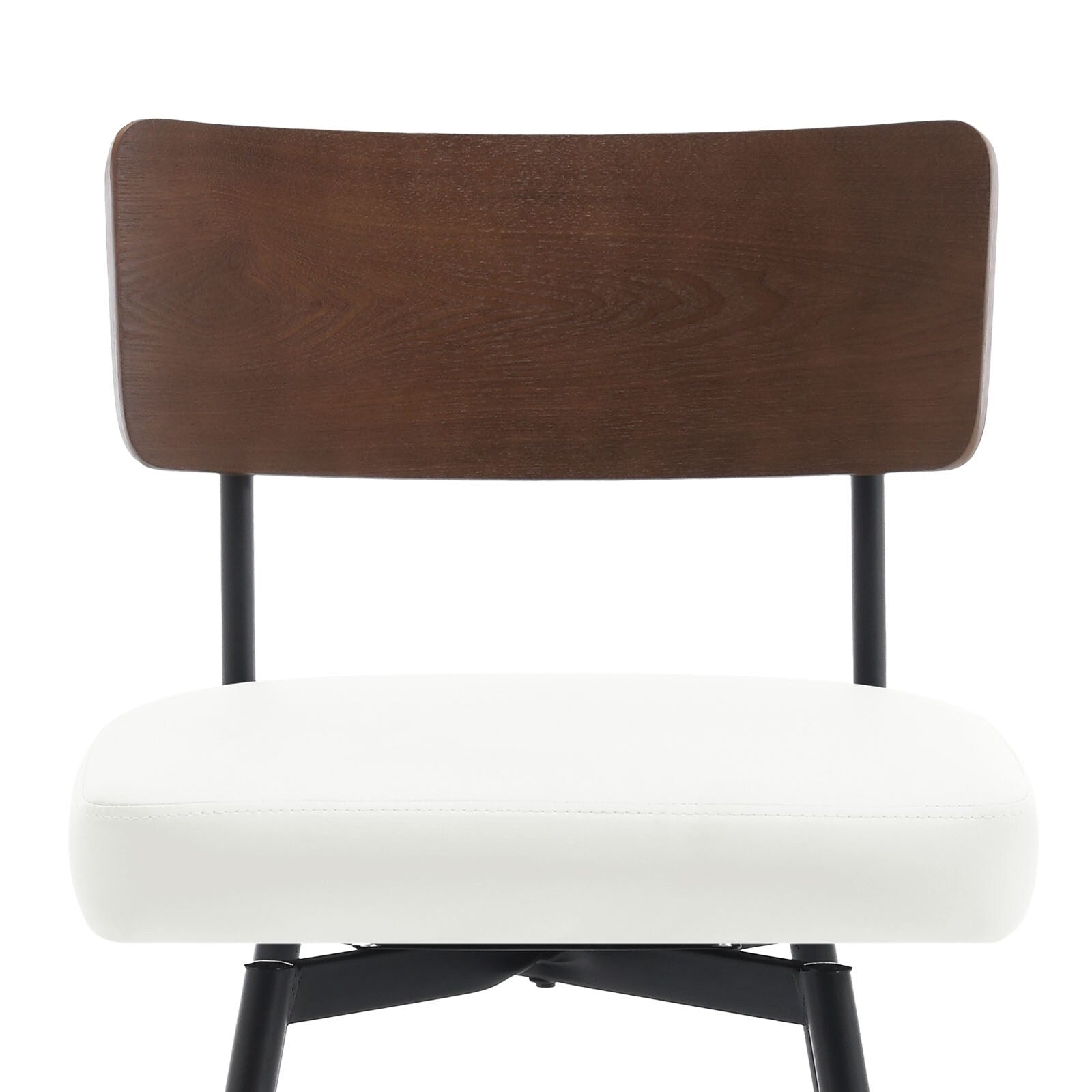 Lot de 2/3/4 tabourets de bar/comptoir pivotants rembourrés en similicuir