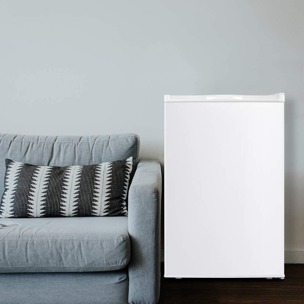 Congélateur vertical compact de 3,0 pi³ avec porte simple réversible