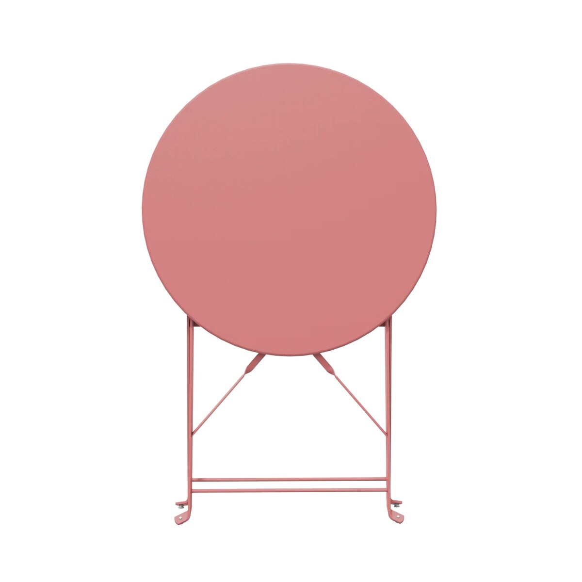 Ensemble bistrot pliant en métal 3 pièces, résistant aux intempéries, pour l'extérieur et l'intérieur, idéal pour la terrasse, la cour et le jardin.