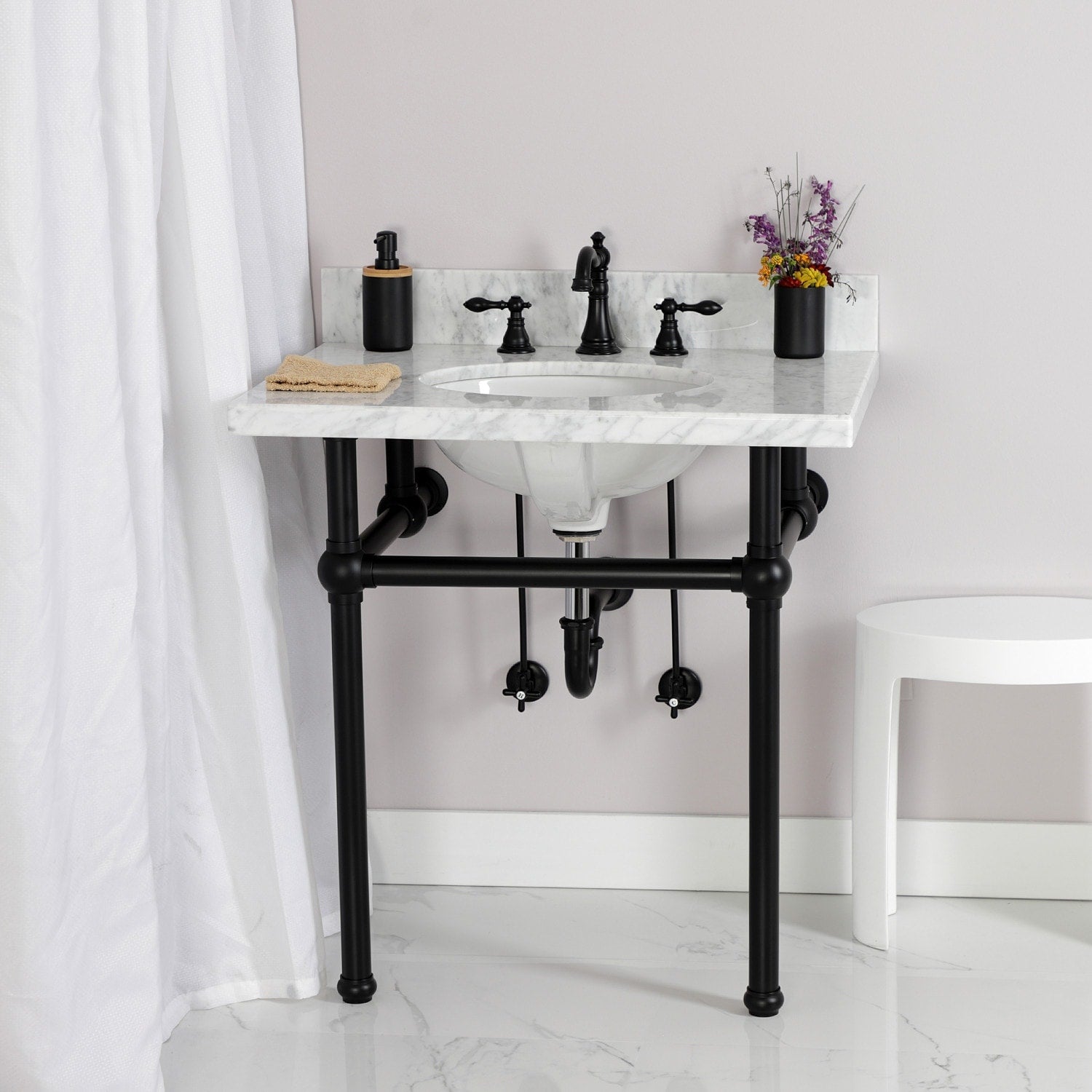 Robinet de salle de bain classique américain à large diffusion