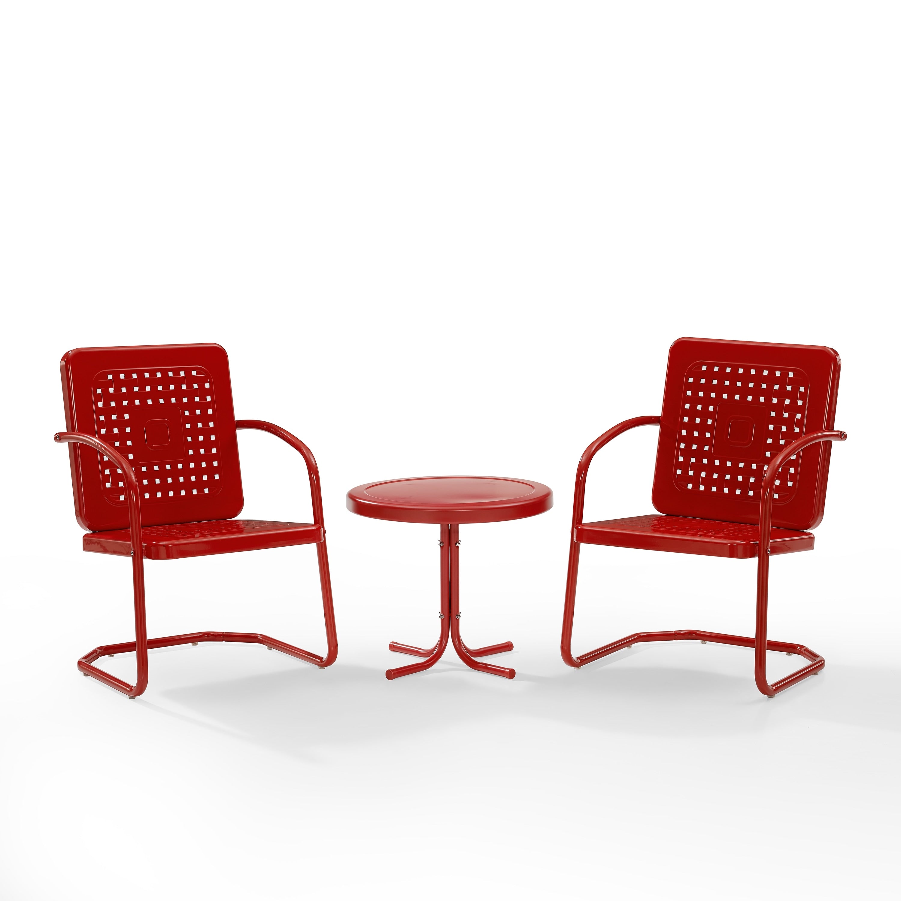 Ensemble de chaises d'extérieur Crosley Bates 3 pièces - 84 L x 22 P x 35 H