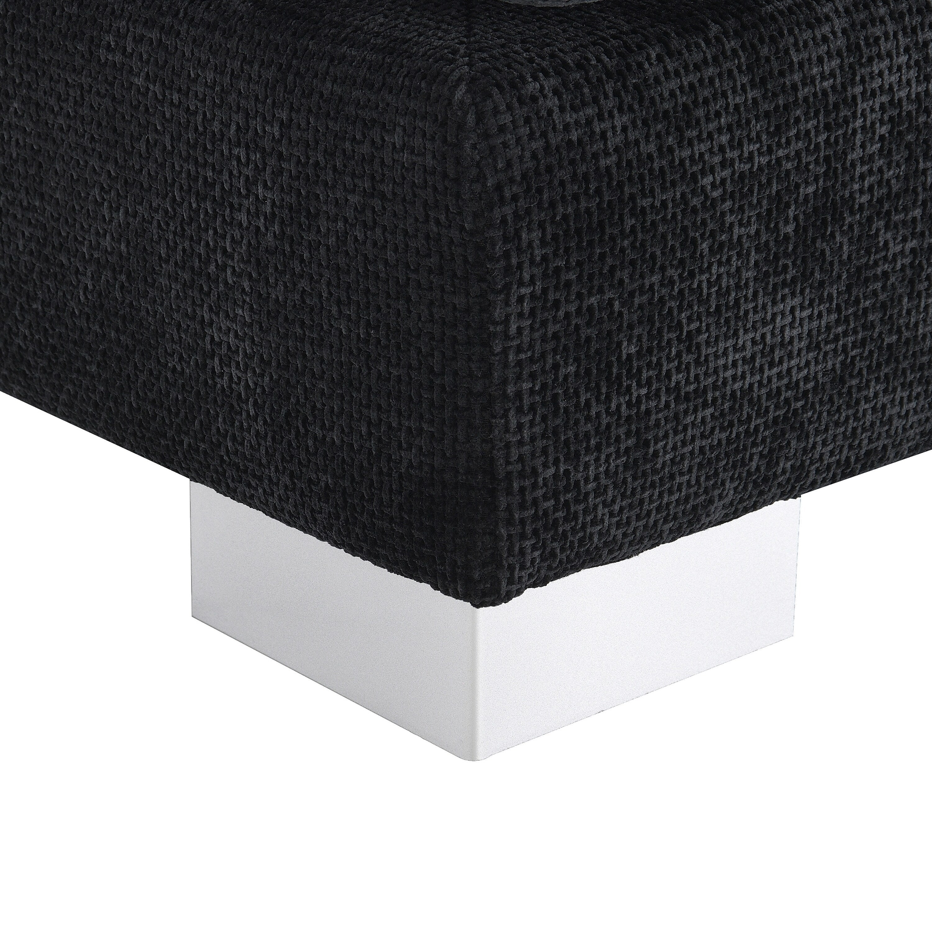 Canapé sectionnel Cloud, ensemble de canapés de luxe en forme de L avec 2 oreillers gratuits, mobilier d'intérieur 4 places en chenille avec méridienne surdimensionnée