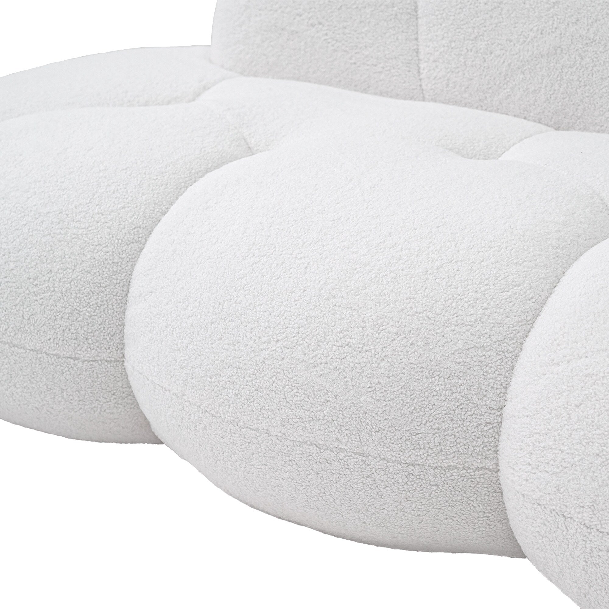 Canapés en forme de nuage pour salon, canapé compressé moderne et confortable, canapé de loisirs en forme de nuage pour chambre à coucher, appartement