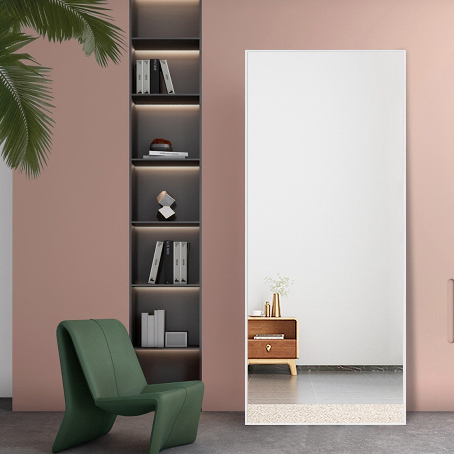 Miroir pleine longueur Grand miroir mural Miroir intégral