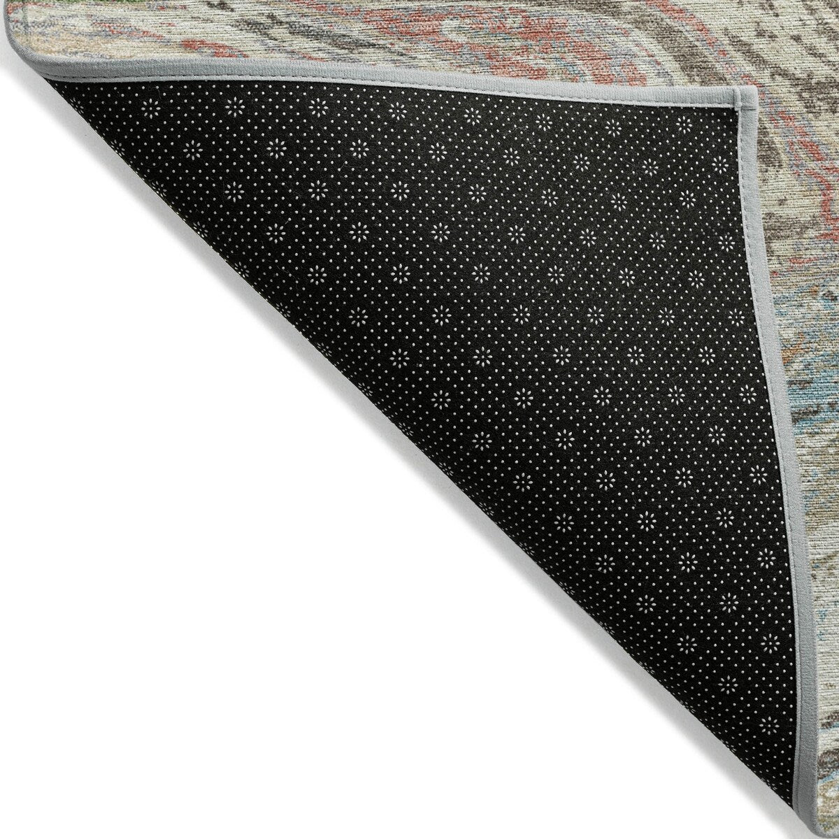 Tapis Chantille à motifs abstraits, lavable en machine, pour intérieur et extérieur