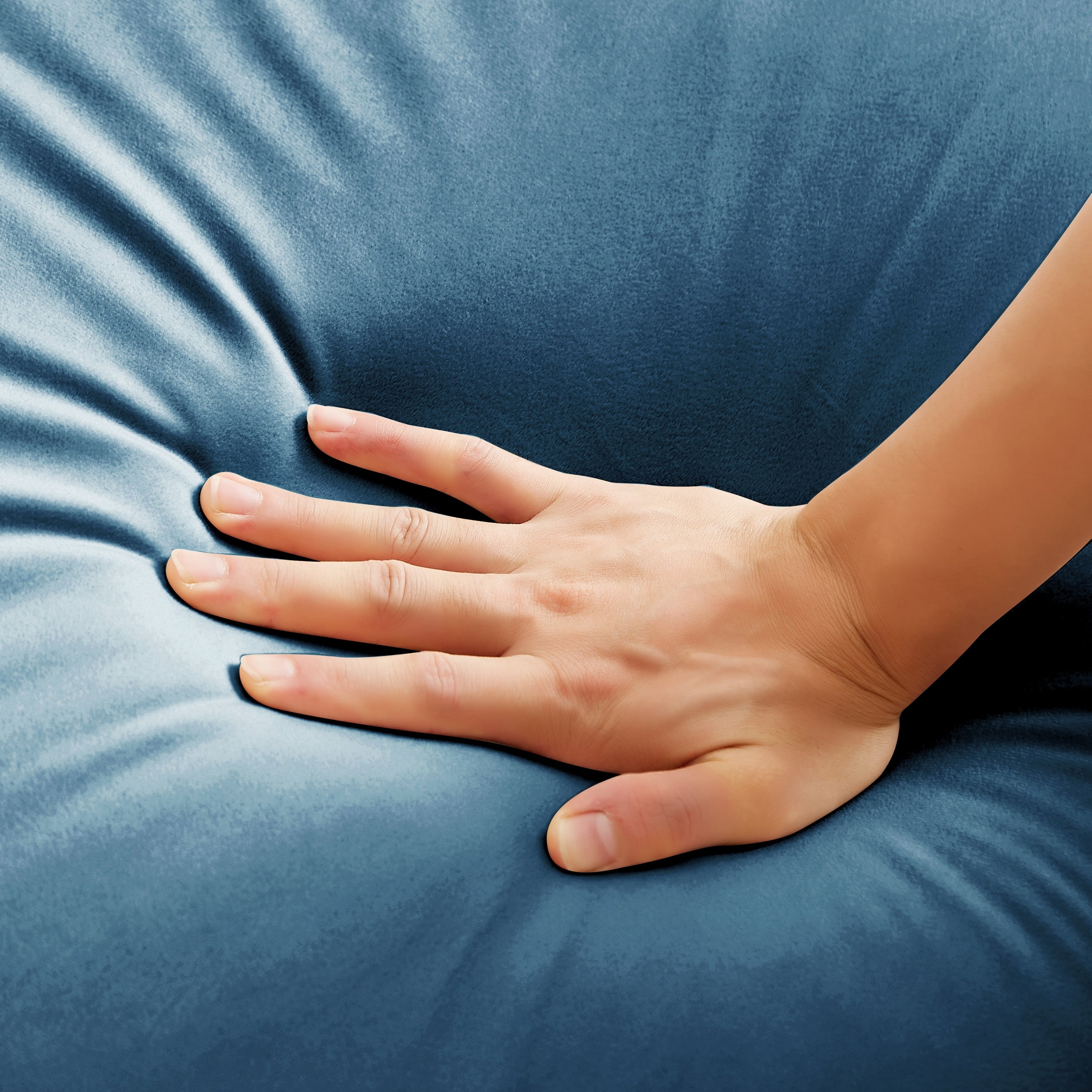 Canapé-lit futon moderne, canapé-lit convertible avec pieds fuselés en bois, 78,35 l, petit canapé à dossier divisé pour salon