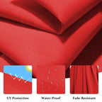 Parasol déporté suspendu à manivelle en acier de 3 m