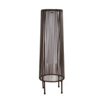 Lot de 2 lampadaires solaires d'extérieur