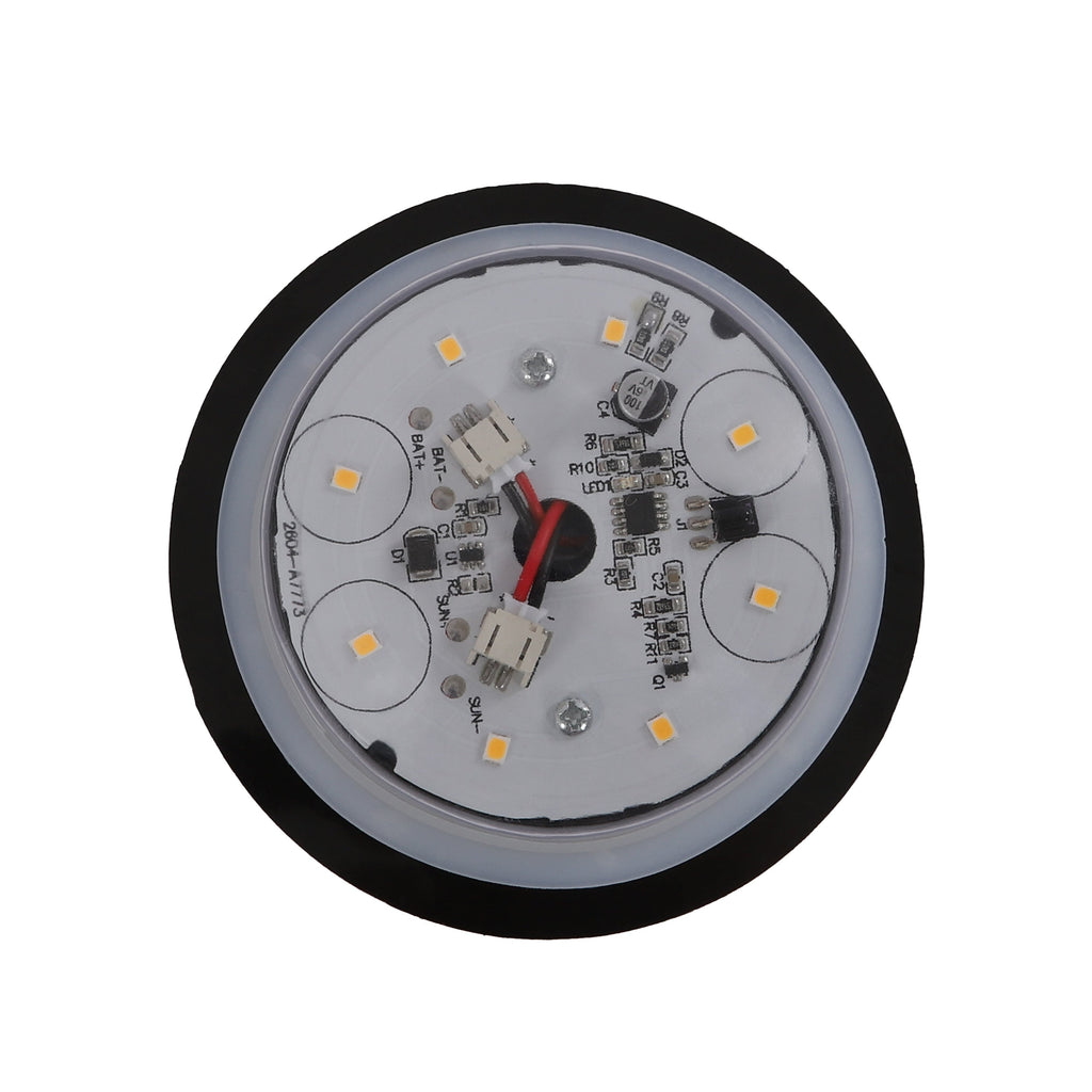 Lot de 2 lampadaires solaires d'extérieur