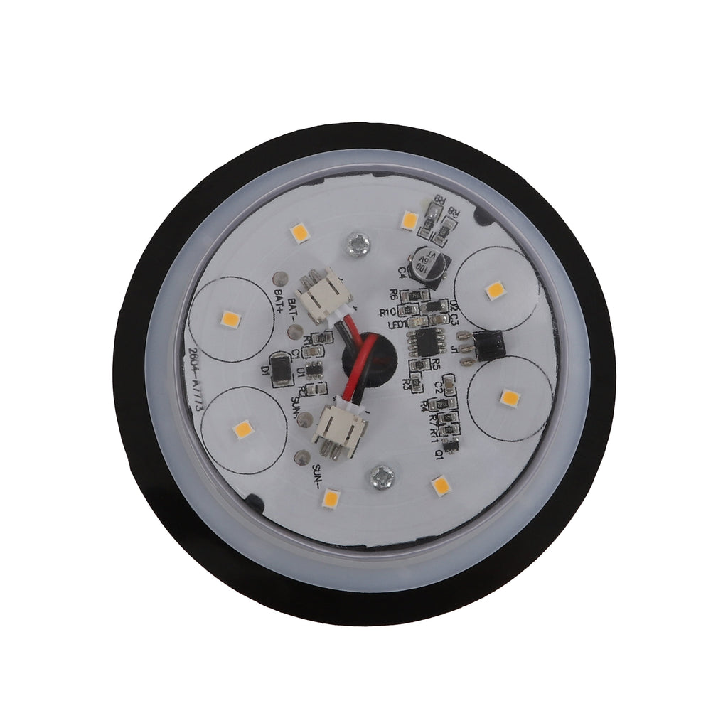 Lot de 2 lampadaires solaires d'extérieur