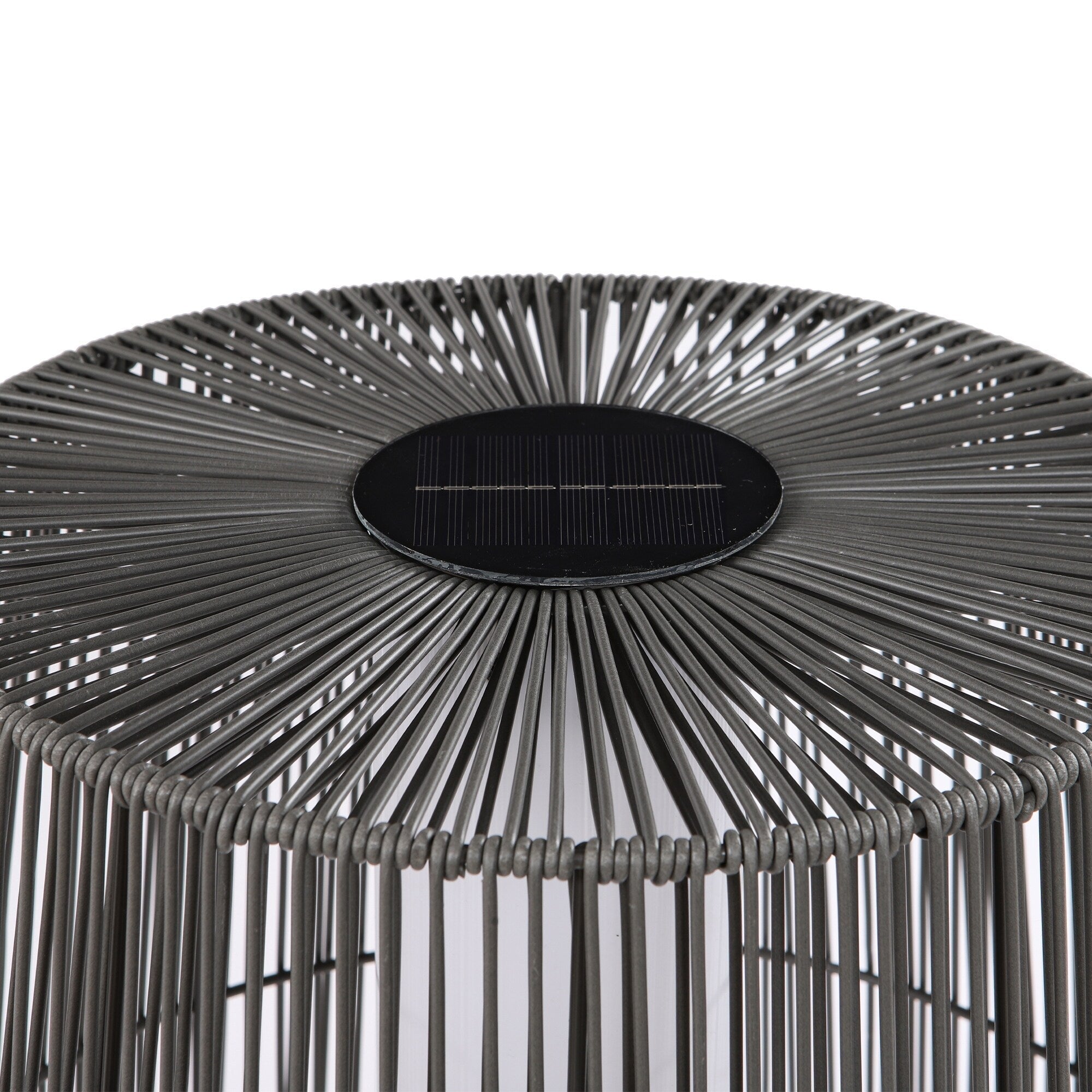 Lot de 2 lampadaires solaires d'extérieur