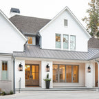 Applique murale extérieure bronze à 2 lumières, 25,7 cm de hauteur