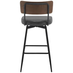 Lot de 2/3/4 tabourets de bar/comptoir pivotants rembourrés en similicuir