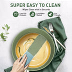 Batterie de cuisine et ustensiles de cuisson en granit de 30 pièces, ensemble de poêles de cuisson, ensemble de casseroles et poêles antiadhésives