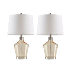 Lampe de table angulaire en verre 510 Design Harmony, lot de 2