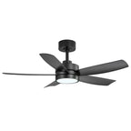 Ventilateur de plafond LED Breezary 65/52/42 à 5 pales avec kit d'éclairage et télécommande