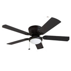 Ventilateur de plafond intérieur traditionnel Prominence Home Benton 52 avec éclairage LED et chaînettes
