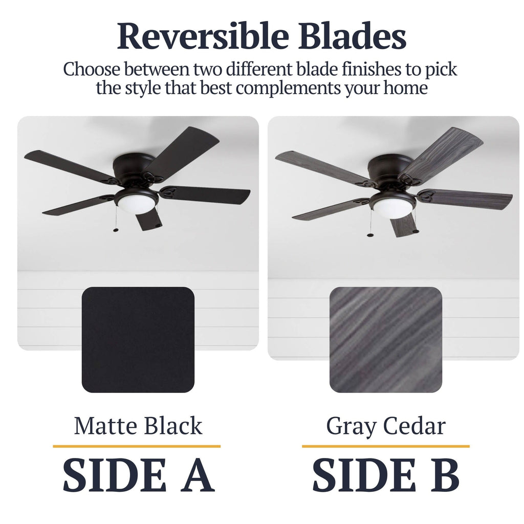 Ventilateur de plafond intérieur traditionnel Prominence Home Benton 52 avec éclairage LED et chaînettes