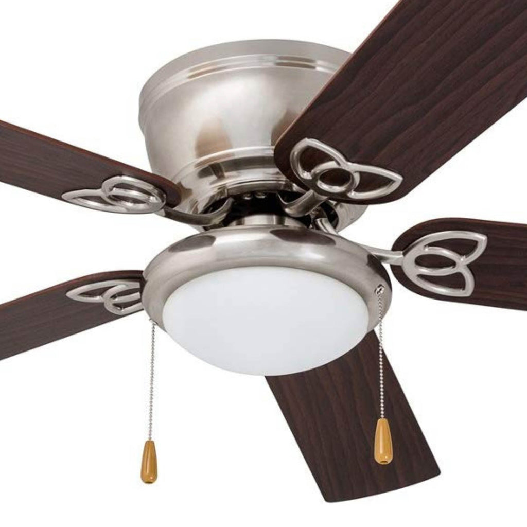 Ventilateur de plafond intérieur traditionnel Prominence Home Benton 52 avec éclairage LED et chaînettes