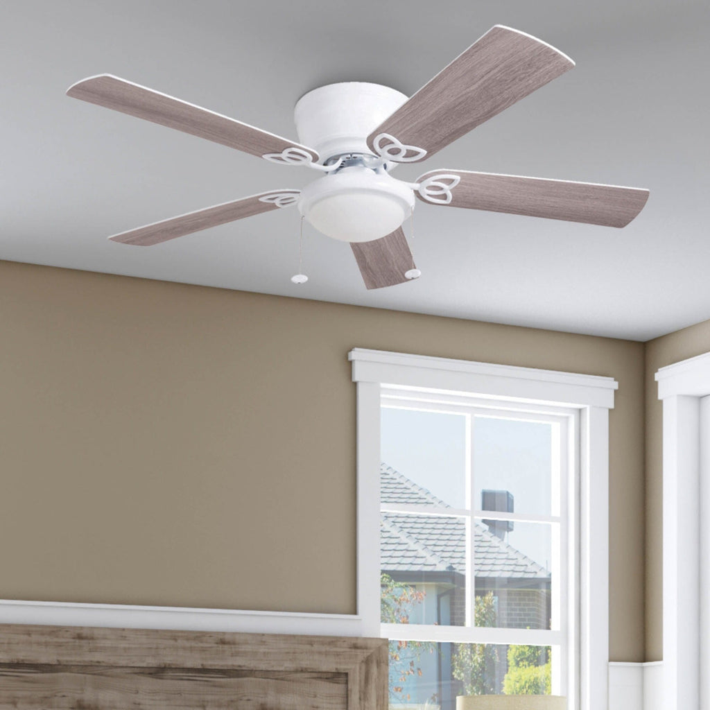 Ventilateur de plafond intérieur traditionnel Prominence Home Benton 52 avec éclairage LED et chaînettes