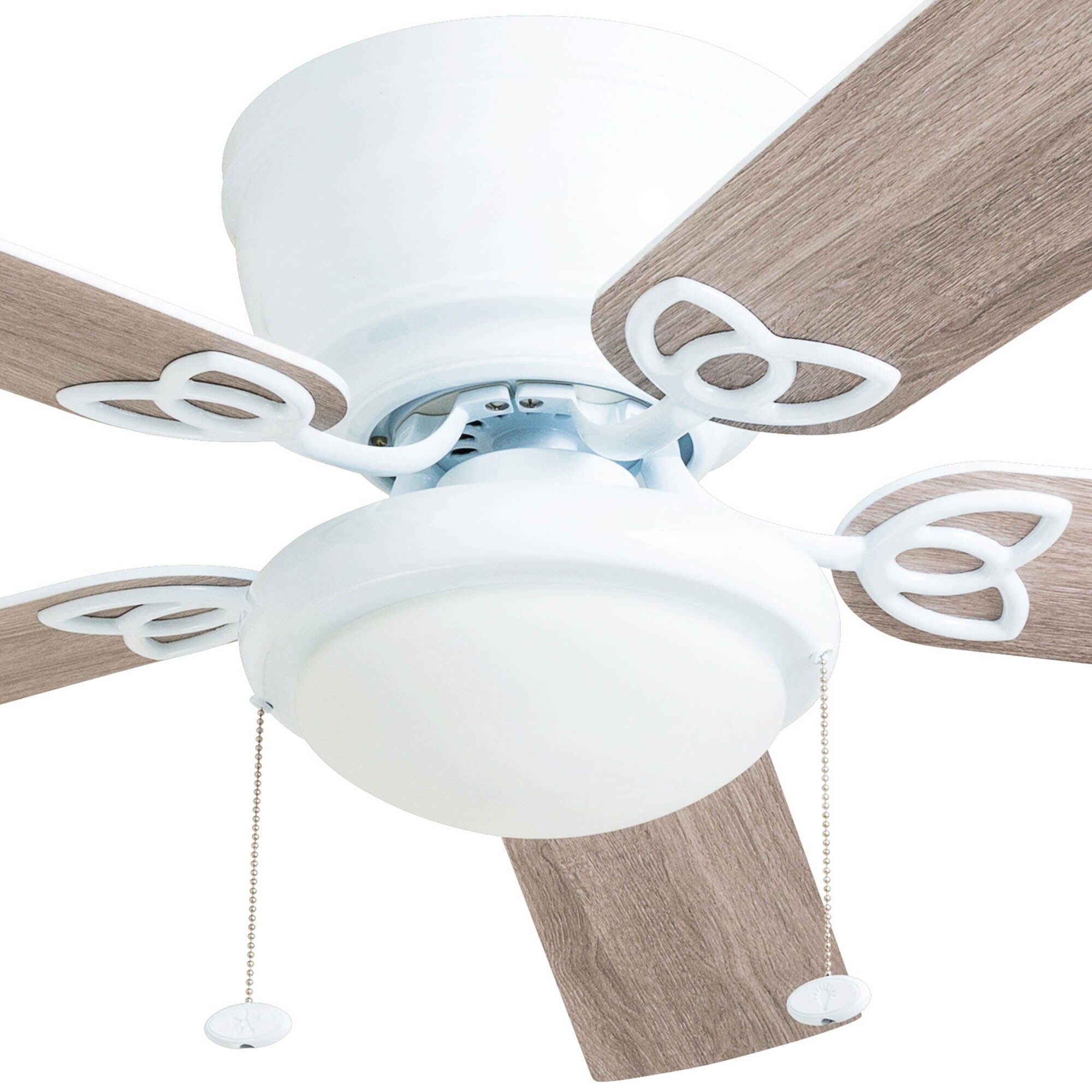 Ventilateur de plafond intérieur traditionnel Prominence Home Benton 52 avec éclairage LED et chaînettes