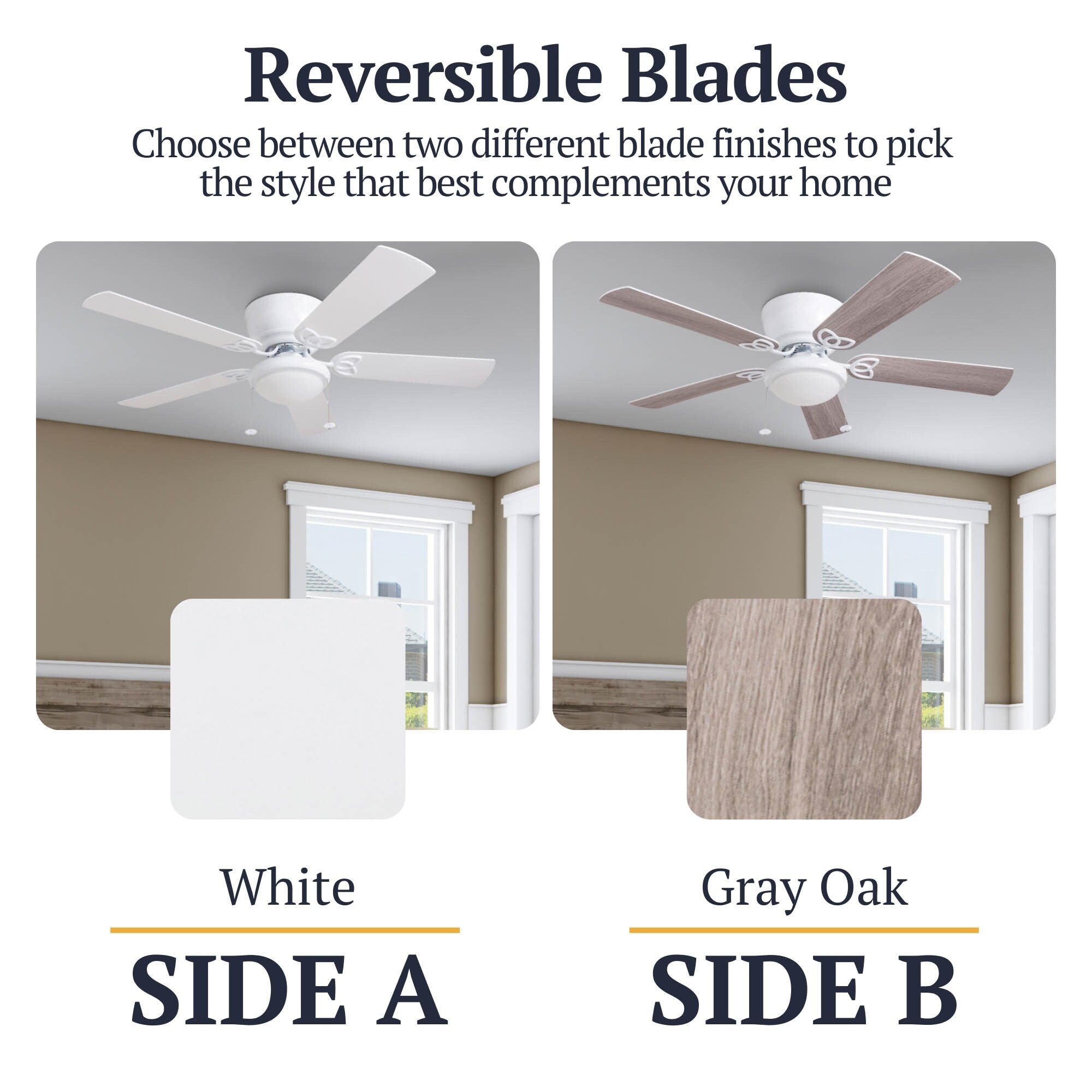 Ventilateur de plafond intérieur traditionnel Prominence Home Benton 52 avec éclairage LED et chaînettes