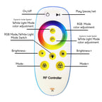 Lampadaire d'angle minimaliste LED en métal RGB 55