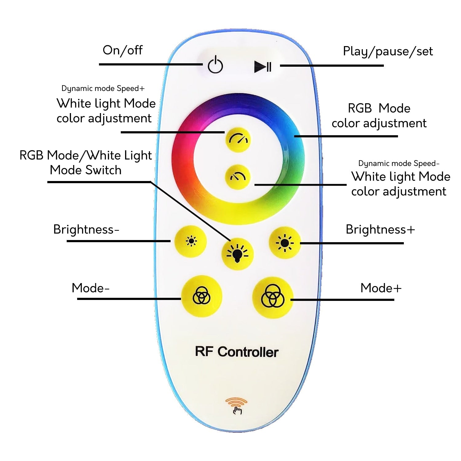 Lampadaire d'angle minimaliste LED en métal RGB 55