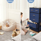 Commode verticale à 6 tiroirs de rangement par Crestlive Products