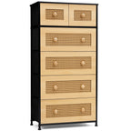 Commode verticale à 6 tiroirs de rangement par Crestlive Products