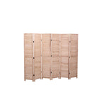 Cloison de séparation pliante en bois massif de 65 po de hauteur