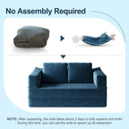 Canapé-lit convertible rembourré 70,87 $, fauteuil convertible, canapé de sol confortable pour salon, chambre, tissu chenille