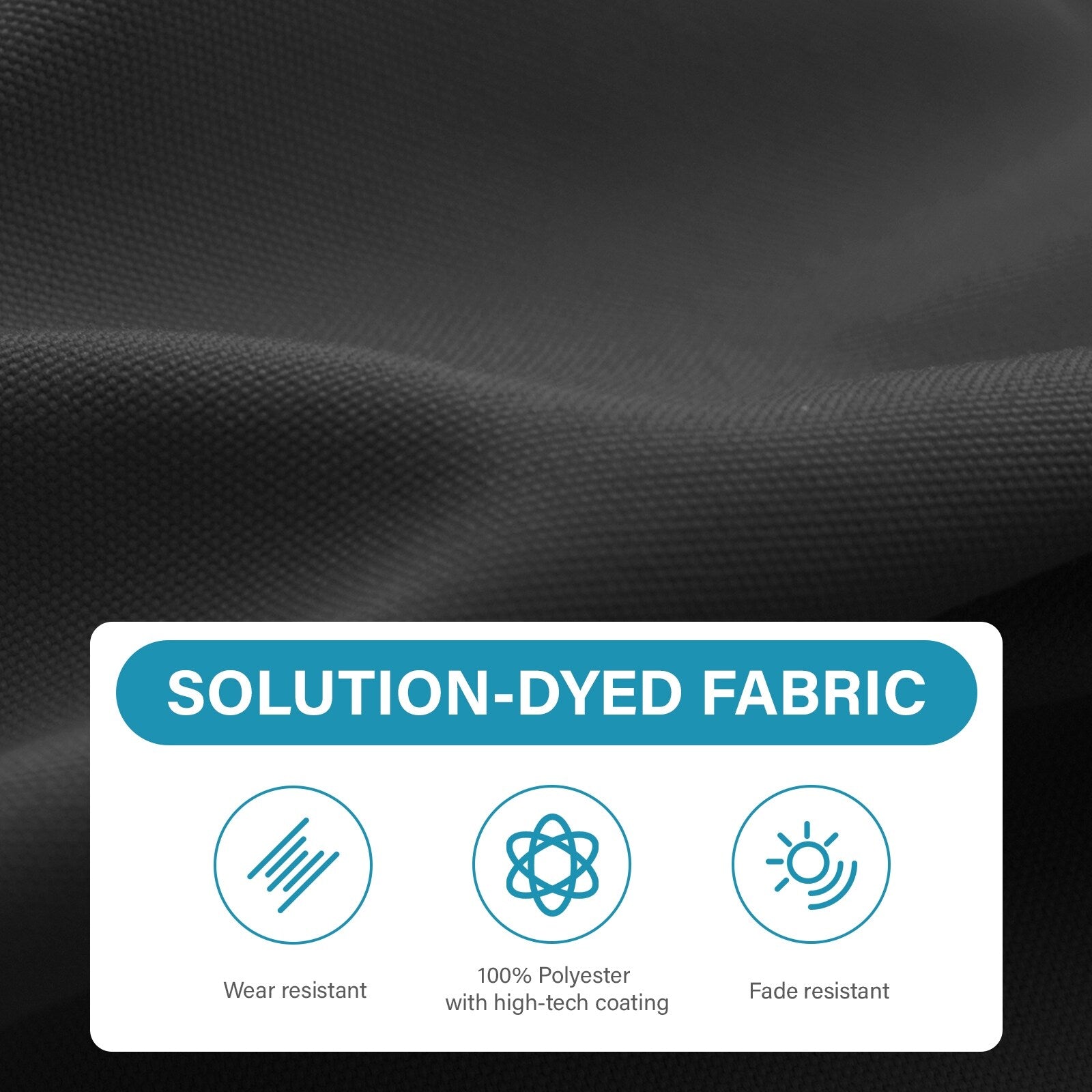 Parasol rectangulaire de terrasse 2,4 x 3 m avec manivelle et inclinaison, résistant aux UV