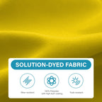 Parasol rectangulaire de terrasse 2,4 x 3 m avec manivelle et inclinaison, résistant aux UV