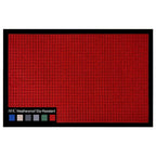 Tapis de porte A1HC neuf, durable et polyvalent, en caoutchouc polypropylène, pour usage intérieur et extérieur, toutes saisons.