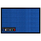 Tapis de porte A1HC neuf, durable et polyvalent, en caoutchouc polypropylène, pour usage intérieur et extérieur, toutes saisons.