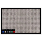 Tapis de porte A1HC neuf, durable et polyvalent, en caoutchouc polypropylène, pour usage intérieur et extérieur, toutes saisons.