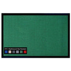 Tapis de porte A1HC neuf, durable et polyvalent, en caoutchouc polypropylène, pour usage intérieur et extérieur, toutes saisons.