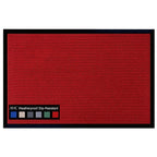 Tapis de porte A1HC neuf, durable et polyvalent, en caoutchouc polypropylène, pour usage intérieur et extérieur, toutes saisons.