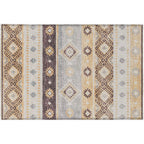 Tapis lavable Addison d'intérieur/extérieur Yuma style bohème sud-ouest