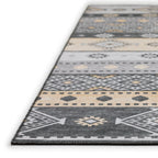 Tapis lavable Addison d'intérieur/extérieur Yuma style bohème sud-ouest
