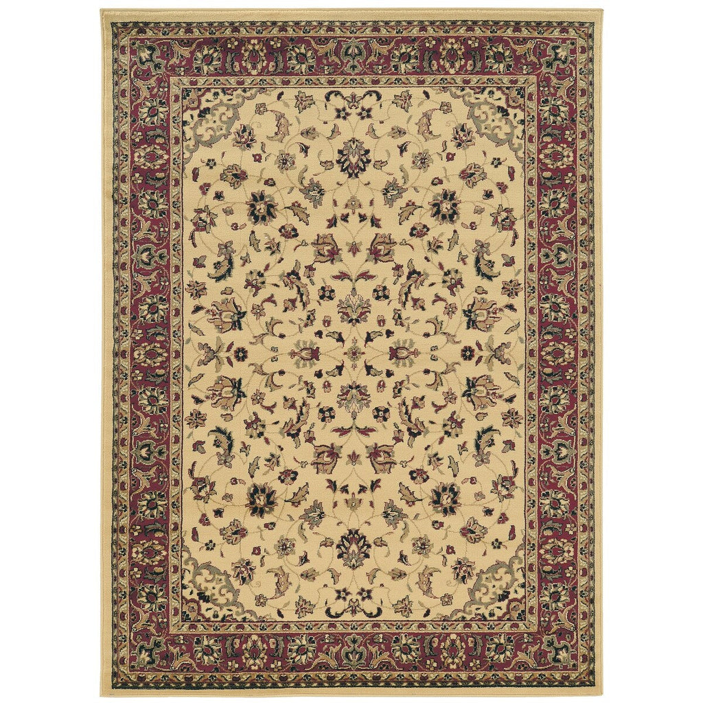 Tapis Admire Home Living Caroline à motif floral traditionnel Sarouk