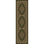 Tapis de sol Admire Home Living Caroline à médaillon traditionnel