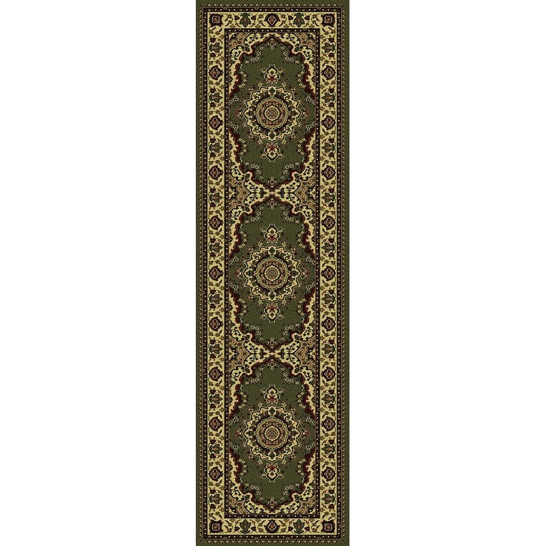 Tapis de sol Admire Home Living Caroline à médaillon traditionnel