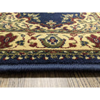 Tapis de sol Admire Home Living Caroline à médaillon traditionnel