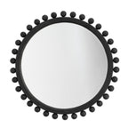 Miroir rond en bois Alden Décor Orion, naturel