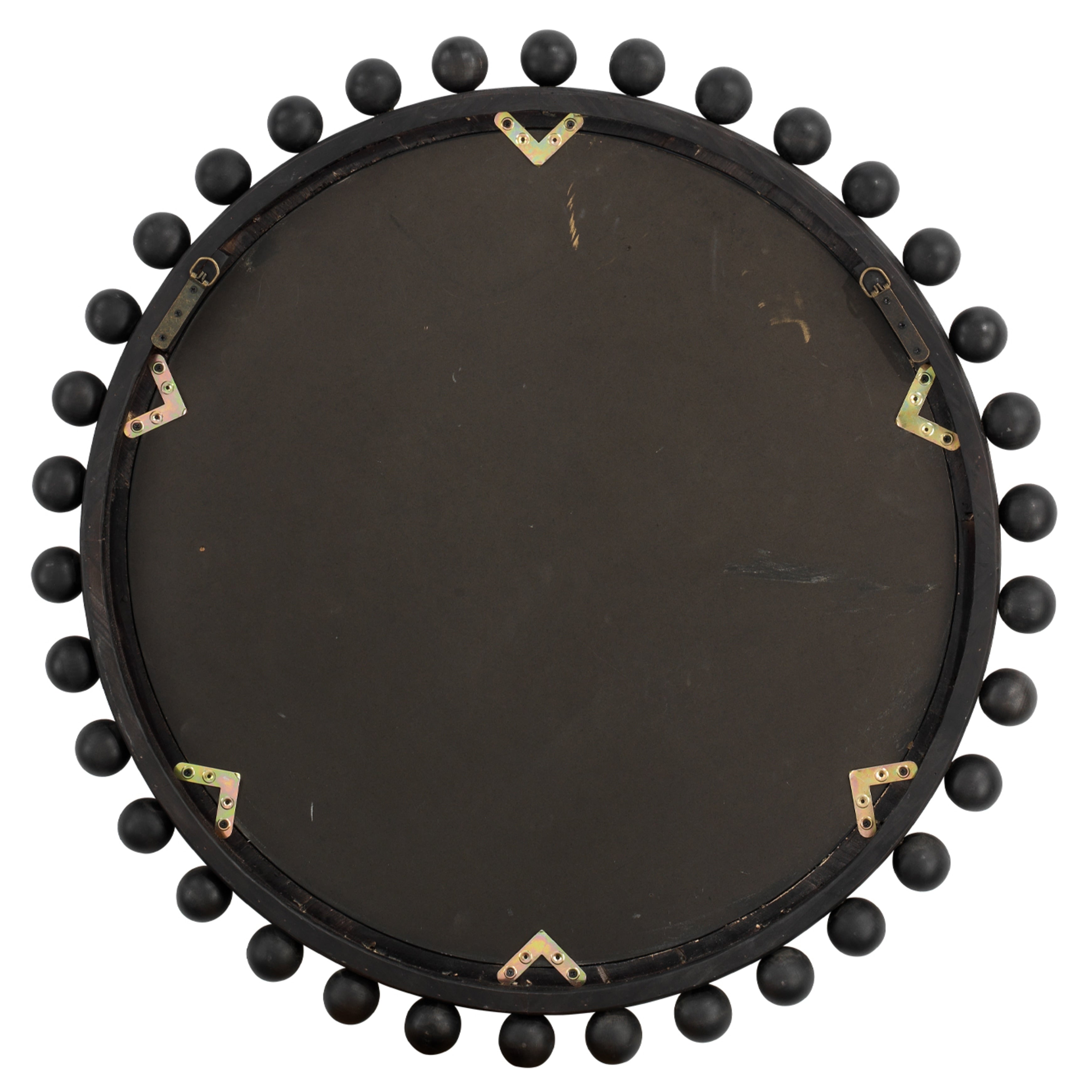Miroir rond en bois Alden Décor Orion, naturel