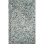 Tapis contemporain Alexander Home Aspen Denim Wool tufté à la main